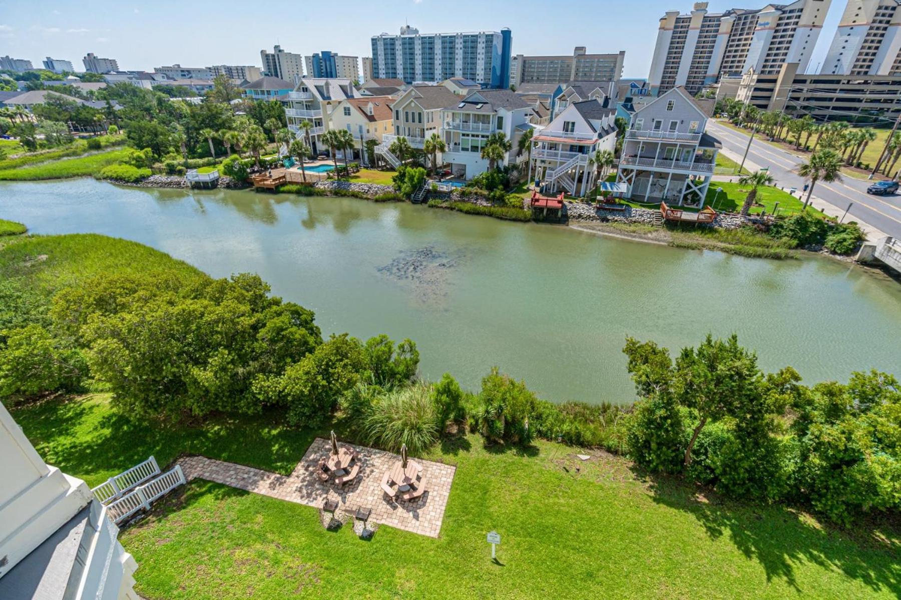Villa Ocean Marsh Relaxing Waterfront Loft Unit 403 Myrtle Beach Exterior foto